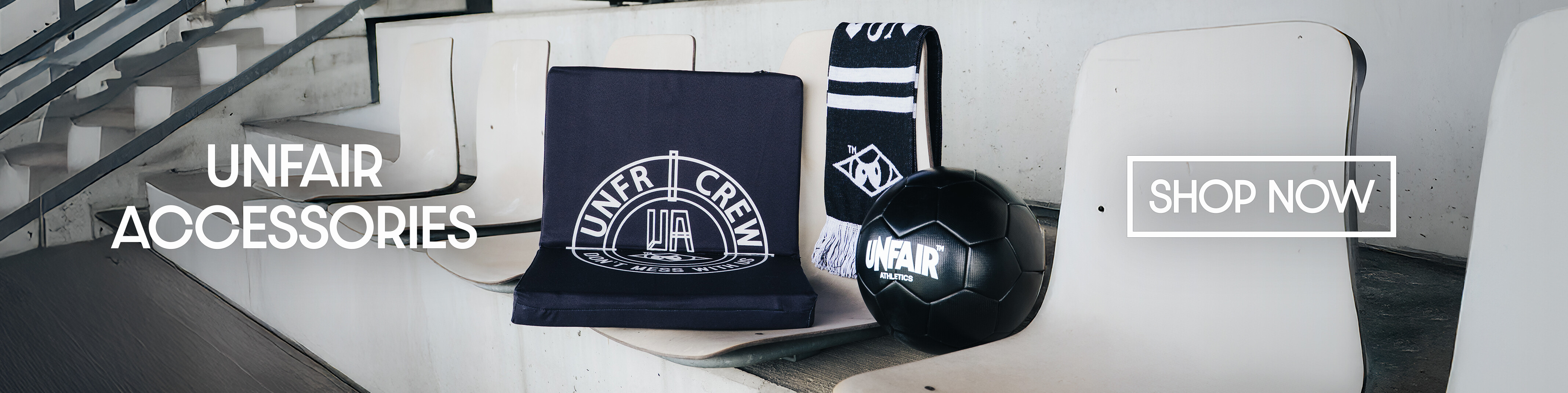 OUT NOW - UNFAIR ACCESSORIES - SHOP NOW