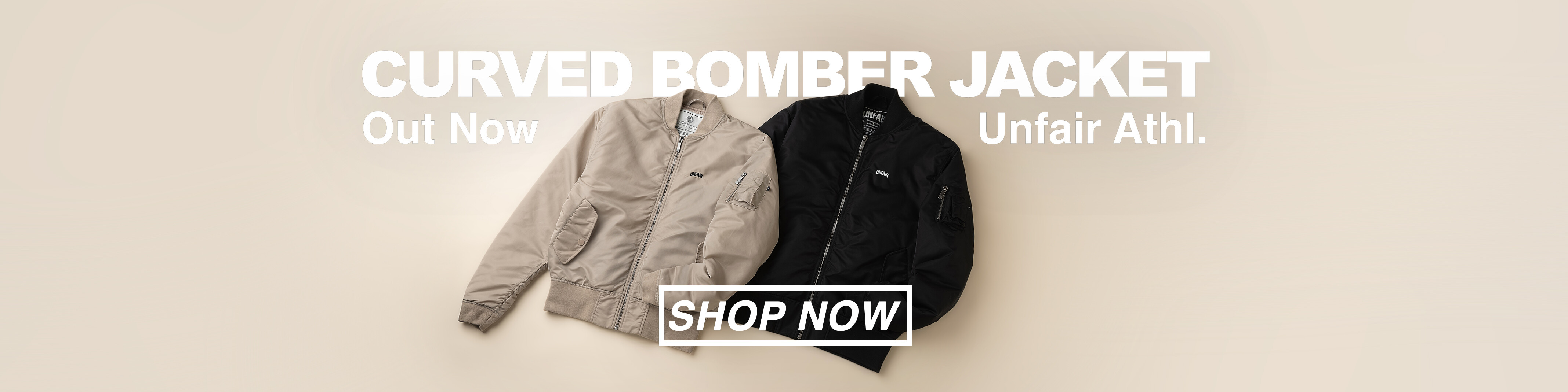 OUT NOW - CURVED BOMBER JACKETS - SHOP NOW