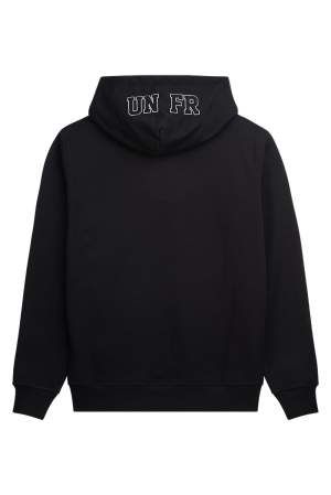 Unfair Hooded Heavy Cotton Fullzip Black