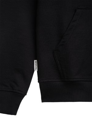 Unfair Hooded Heavy Cotton Fullzip Black