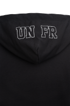 Unfair Hooded Heavy Cotton Fullzip Black