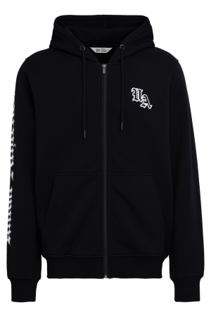 Backyard Zip Hoodie Black