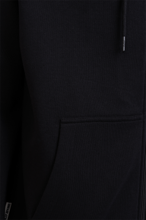 Backyard Zip Hoodie Black
