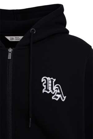 Backyard Zip Hoodie Black Unfair Athletics