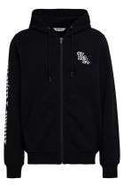Backyard Zip Hoodie Black