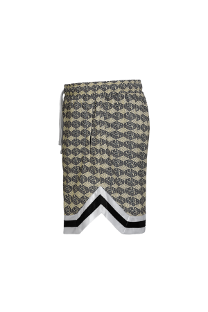 Cage Mesh Shorts Dollar Green