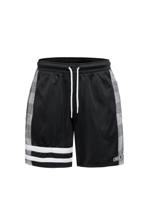 DMWU Athletic Shorts Dark Tartan