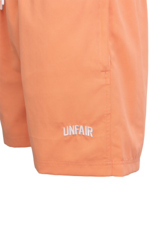Curved Swim Shorts Peach