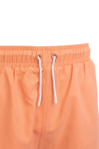 Curved Swim Shorts Peach