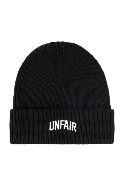 Unfair Organic Knit Beanie Black