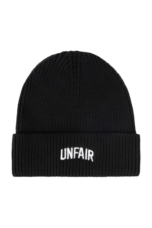 Unfair Organic Knit Beanie Black