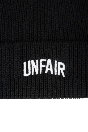 Unfair Organic Knit Beanie Black