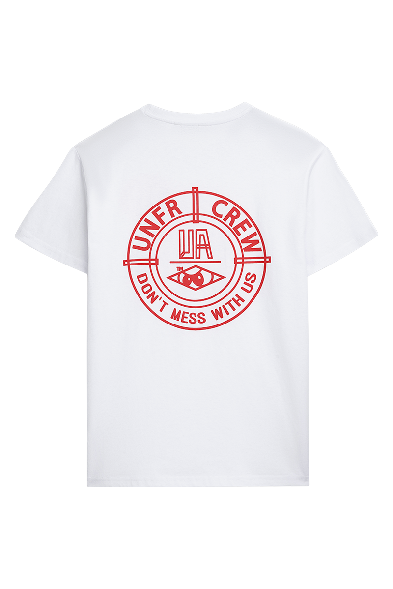 DMWU BP T-Shirt White/Red