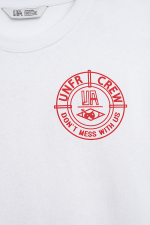 DMWU BP T-Shirt White/Red
