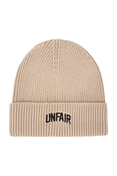 Unfair Organic Knit Beanie Beige