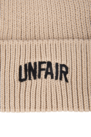 Unfair Organic Knit Beanie Beige