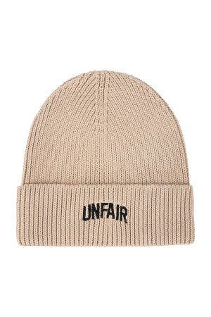 Unfair Organic Knit Beanie Beige