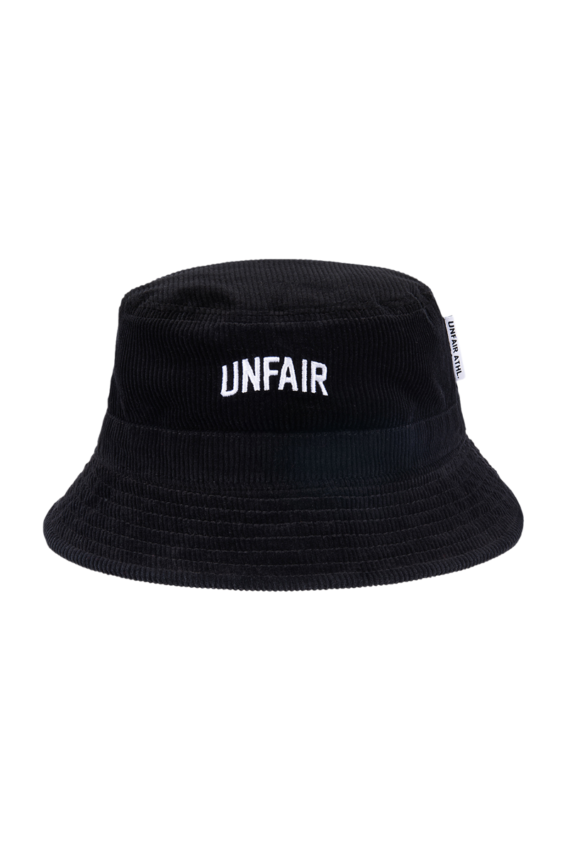 Unfair Corduroy Bucket Hat Black