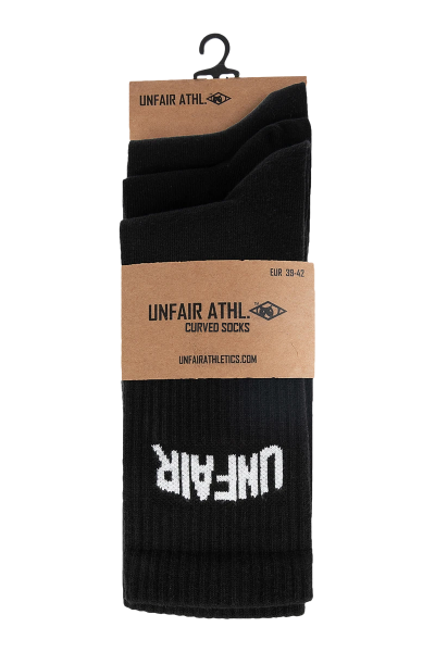 Unfair Socks Black (3 Pack) 43-46