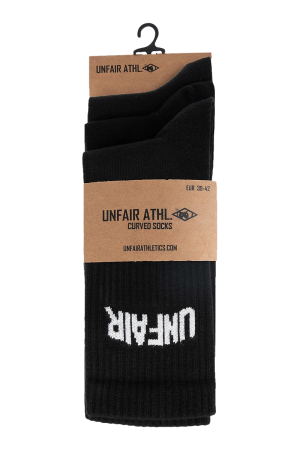 Unfair Socks Black (3 Pack) 43-46