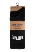 Unfair Socks Black (3 Pack) 43-46
