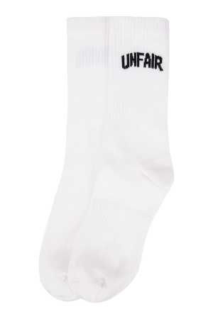 Unfair Socks White (3 Pack)