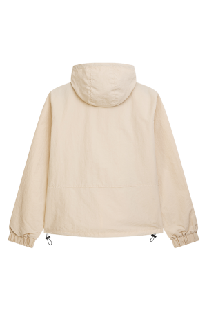 Two Sides Rainjacket Beige