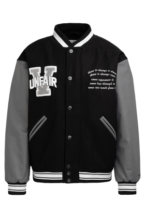 Unfair x FvN College Jacket Black