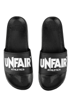 Unfair Classic Label Slides Black