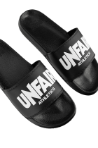 Unfair Classic Label Slides Black