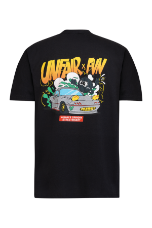 Unfair x FvN Grindin Streetsmart T-Shirt Black