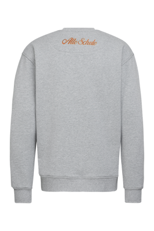 UA X DRHP Alte Schule Crewneck Grey Melange