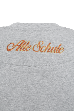 UA X DRHP Alte Schule Crewneck Grey Melange