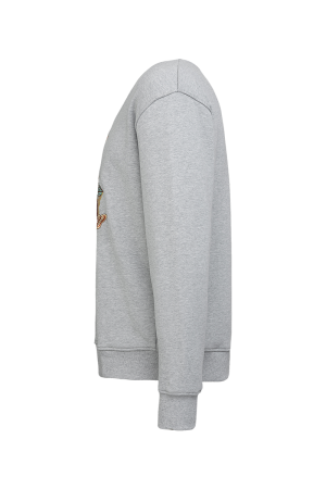 UA X DRHP Alte Schule Crewneck Grey Melange