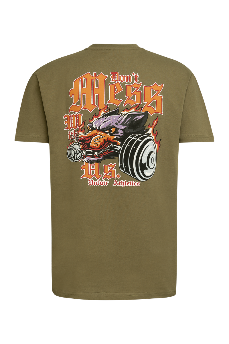Iron Wolve T-Shirt Olive