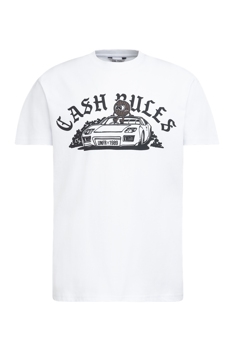 Cash Rules T-Shirt White