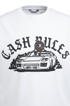 Cash Rules T-Shirt White