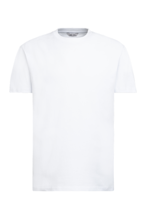 Curved Backside T-Shirt White