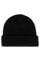 Unfair Curved Beanie Black