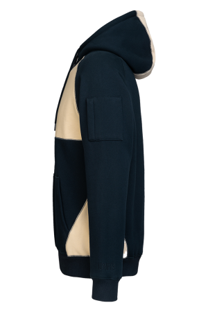 Unfair Ninja Zipper Navy/Cream