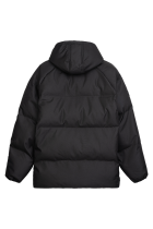Curved Winter Jacket Black
