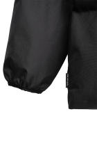 Curved Winter Jacket Black