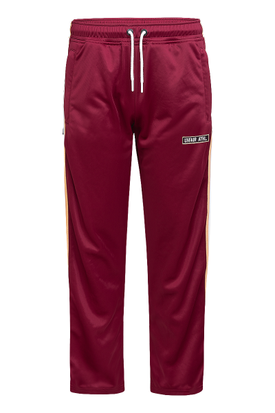 DMWU Trackpants Evolution Burgundy/Peach
