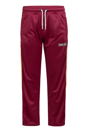 DMWU Trackpants Evolution Burgundy/Peach