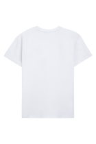 Classic Label Pocket Print T-Shirt White