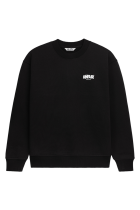 Classic Label Pocket Print DS Crewneck Black