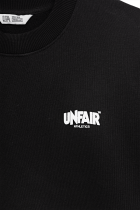 Classic Label Pocket Print DS Crewneck Black