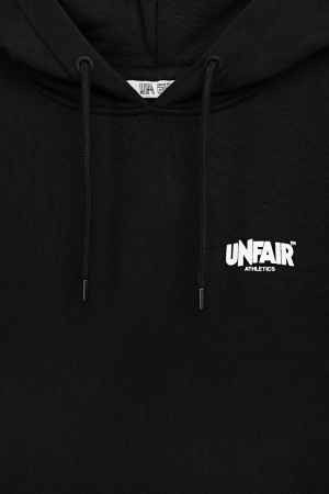 Classic Label Pocket Print DS Hoodie Black