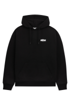 Classic Label Pocket Print DS Hoodie Black