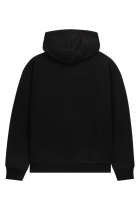 Classic Label Pocket Print DS Hoodie Black